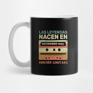 Las Leyendas nacen en diciembre 1982 40 cumpleaños Mug